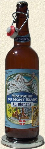 cliquez sur 'Blanche' pour en savoir plus sur ce type de bire ou sur 'Mont Blanc' pour dcouvrir cette brasserie